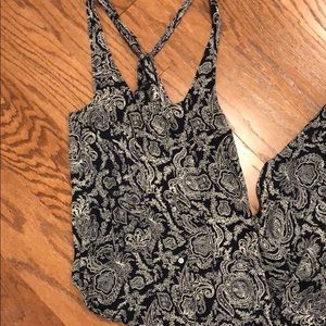 Theory navy paisley silk dress. NWOT.